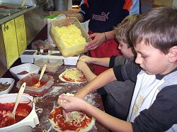 Pizzabacken für Kids!